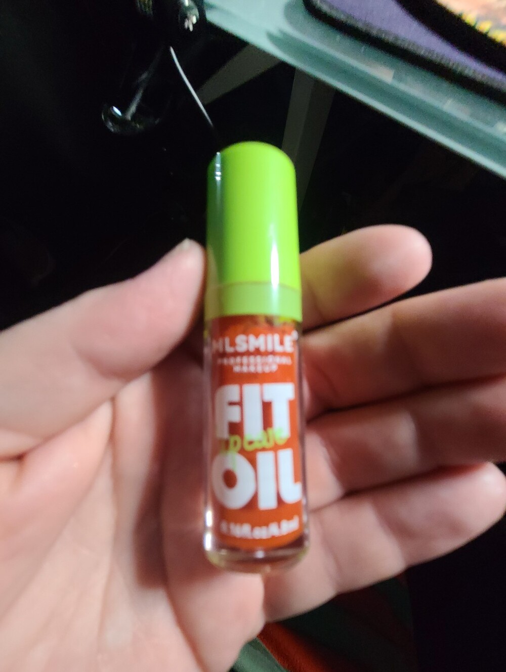 Fit Oil Tinted Lip Oil - Orange